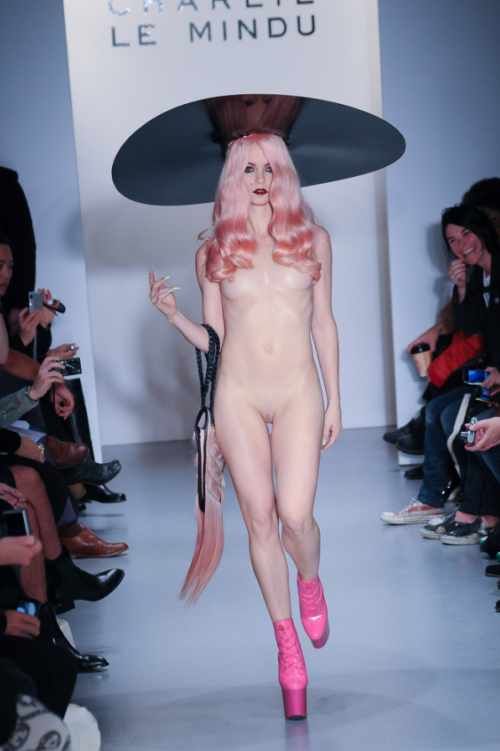 Naked on The Runway