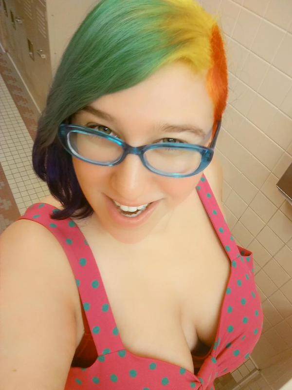 Big Tit Glasses Nerdy Girl