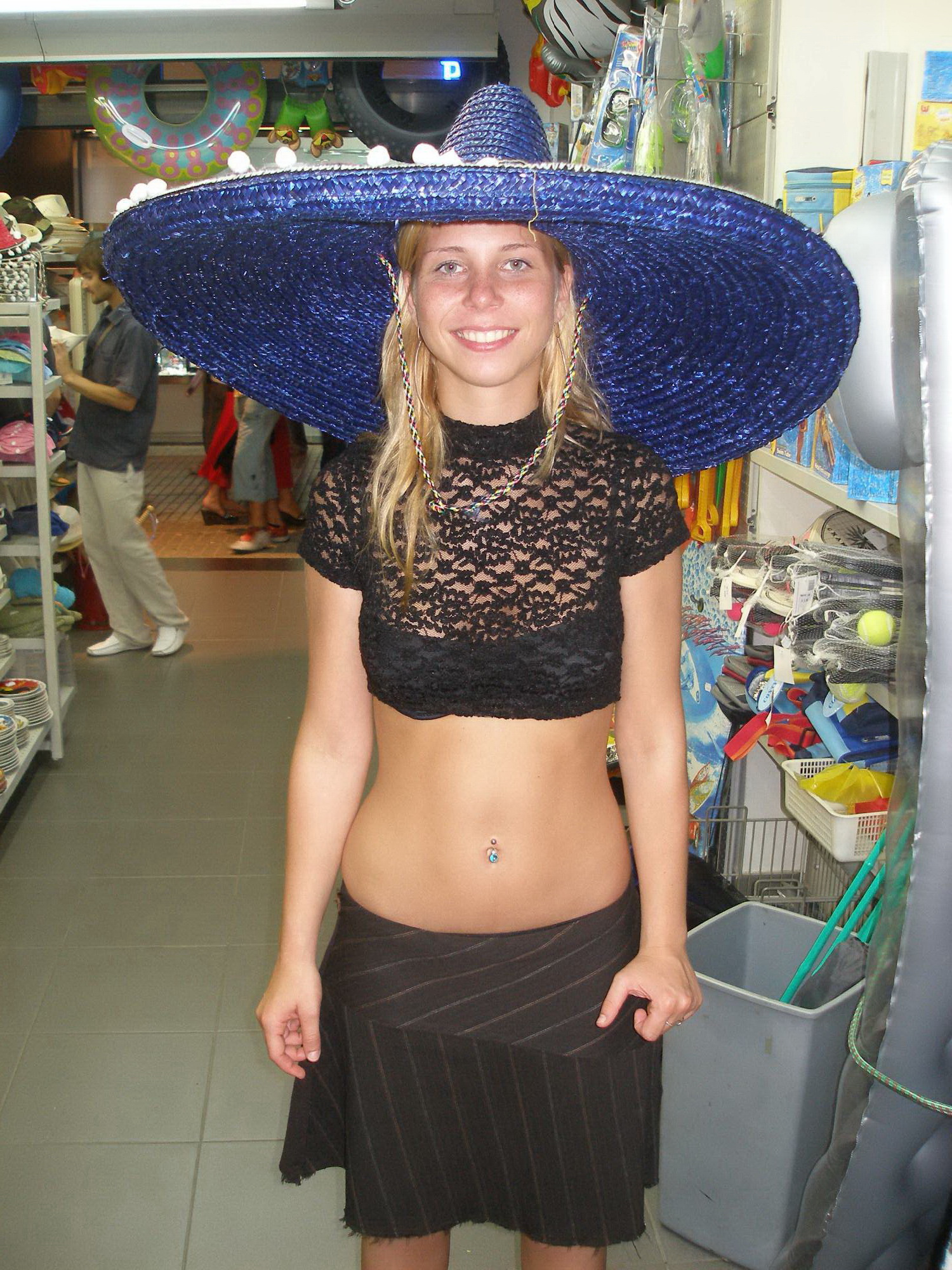 Blonde Cutie Vacay In Spain