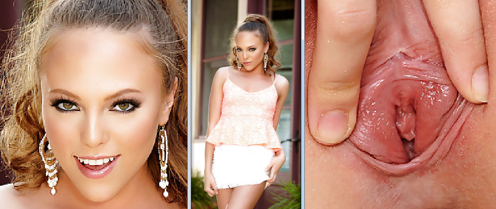 Aubrey Star opens her vagina