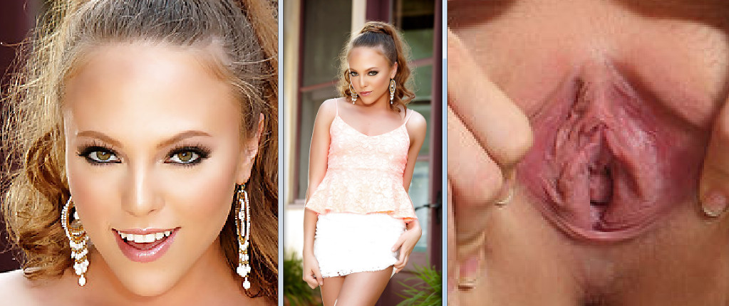 Aubrey Star opens her vagina