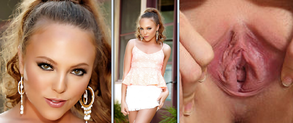 Aubrey Star opens her vagina