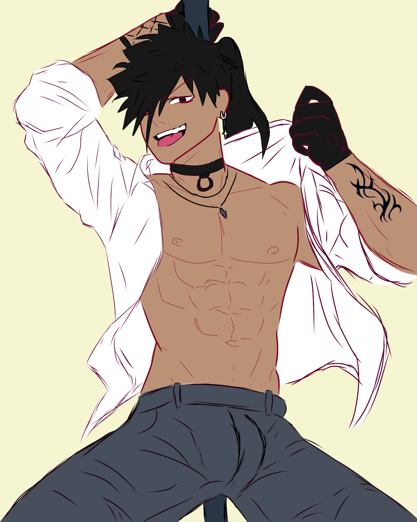 A fan art of me maked by my self with a base-