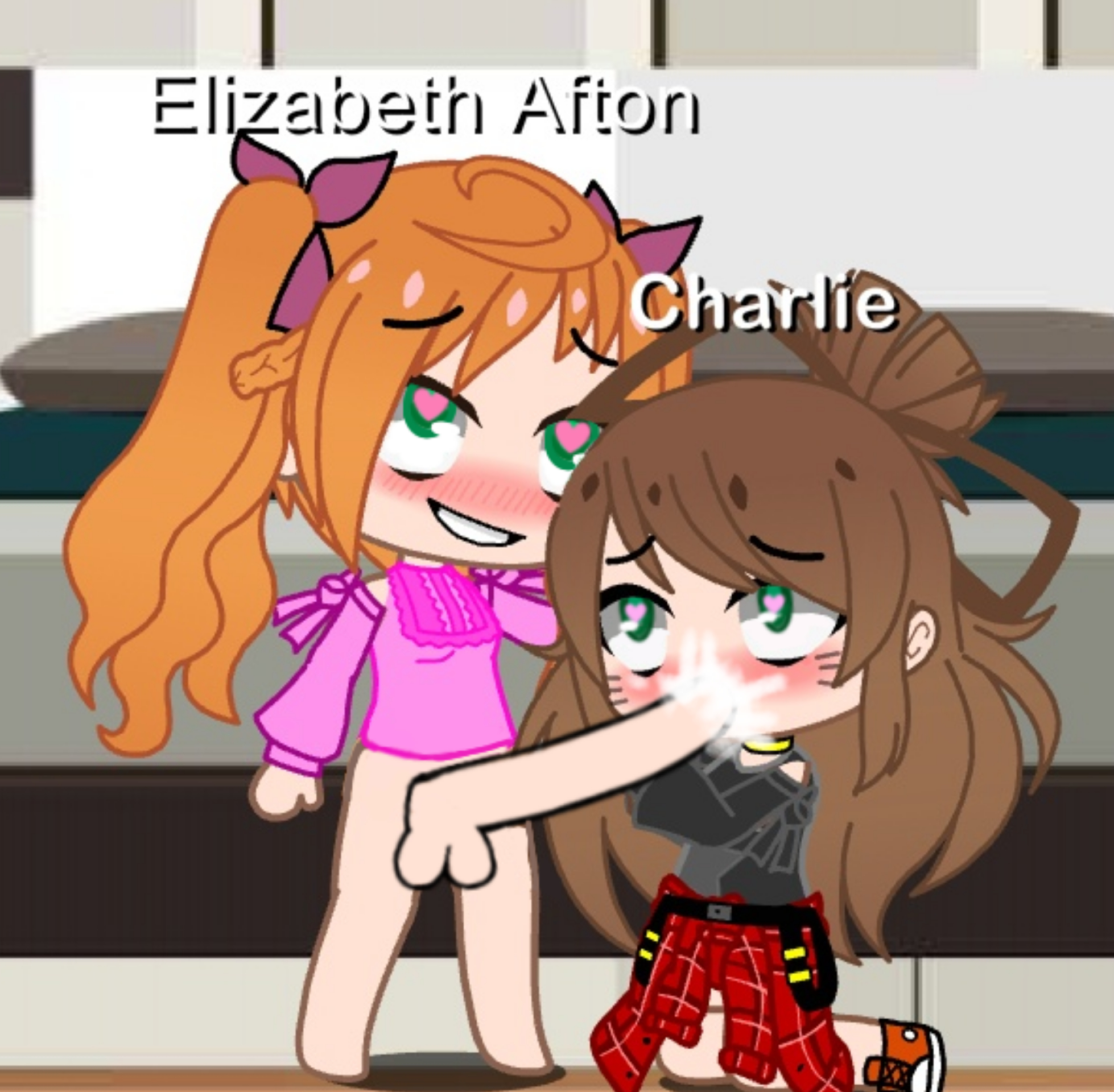 Futa Elizabeth Afton x Charlie