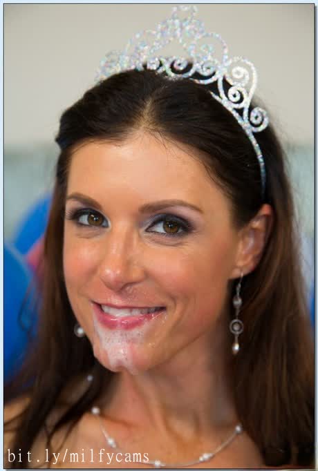 Lustful MILF India Summer receives a facial after hardcore f