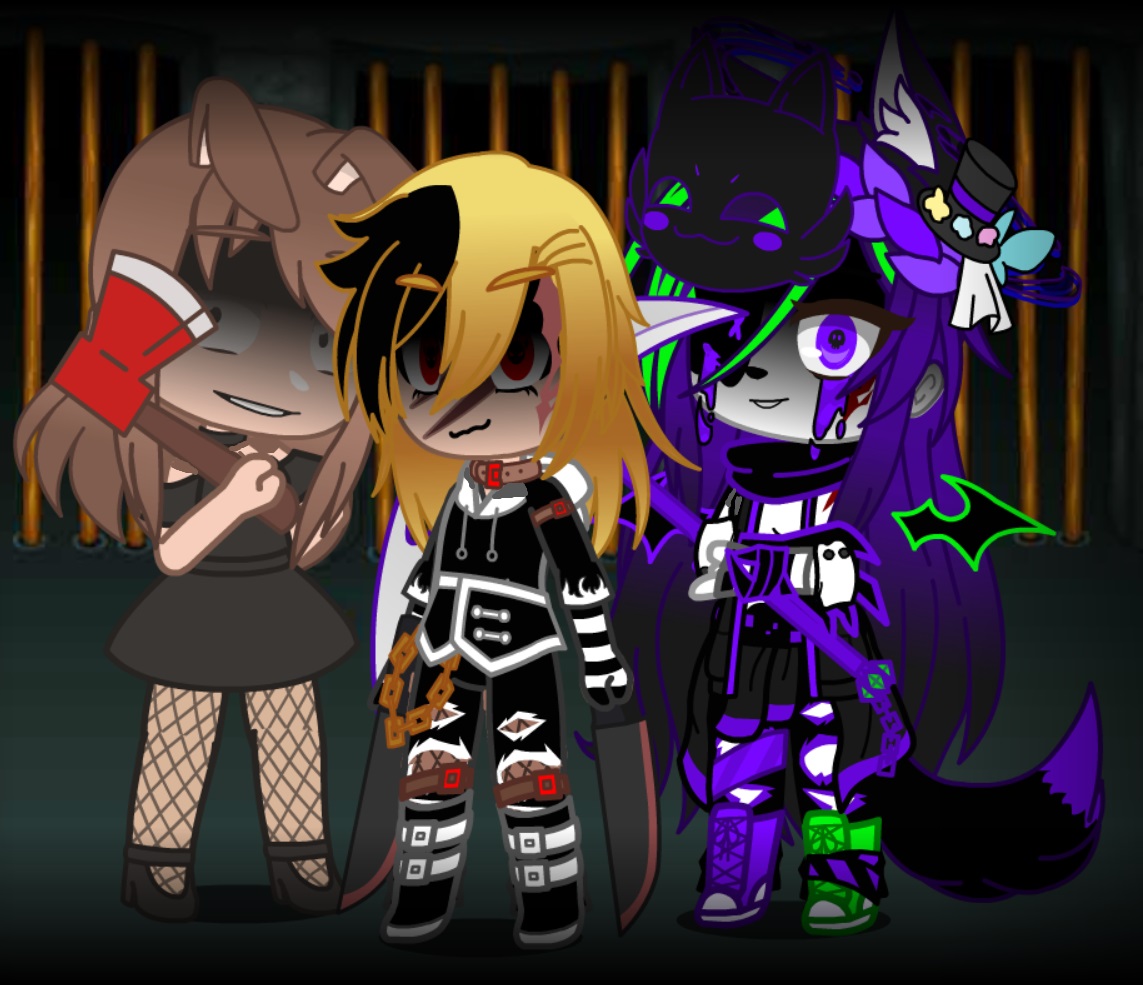 me, Kim-Chan, and Glitch-Shiro