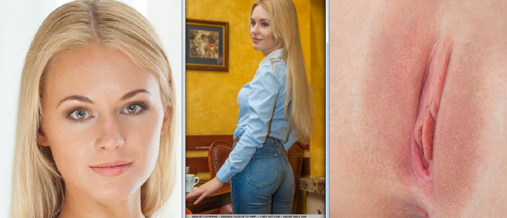 Xena A opens her vagina 2