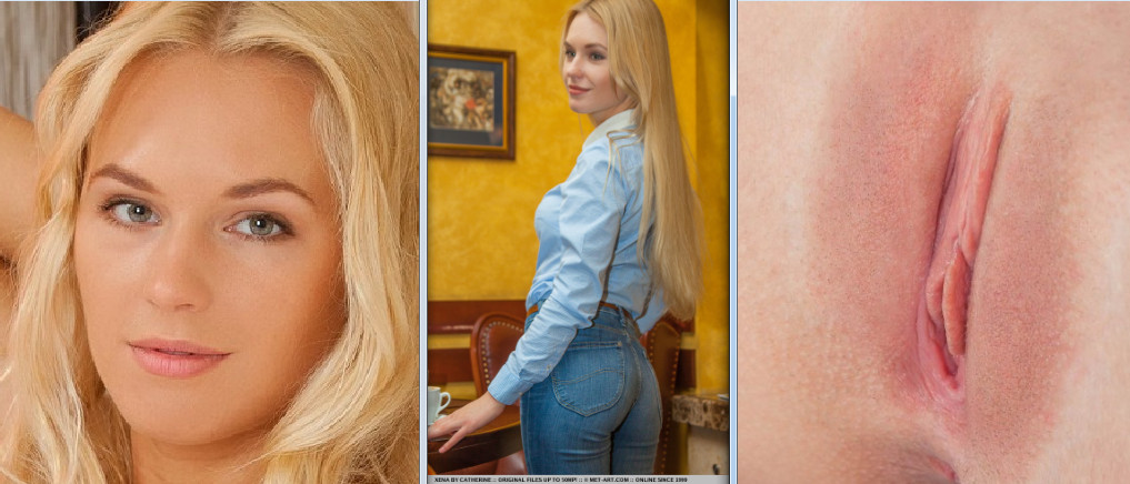 Xena A opens her vagina 3