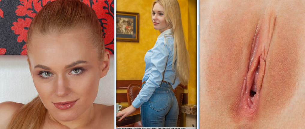 Xena A opens her vagina 5