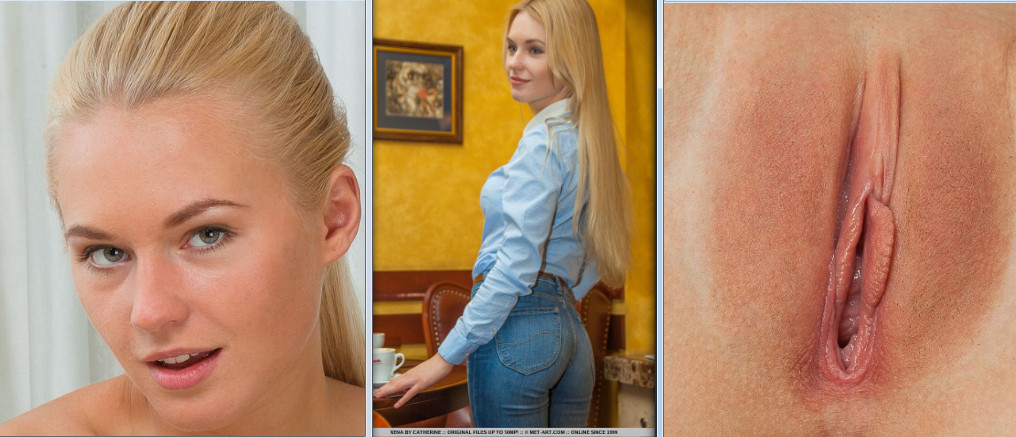 Xena A opens her vagina 6