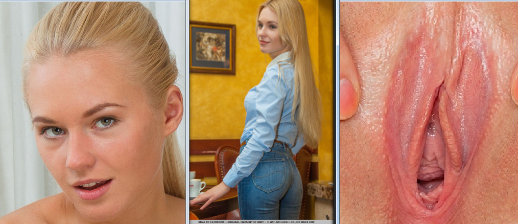 Xena A opens her vagina 6