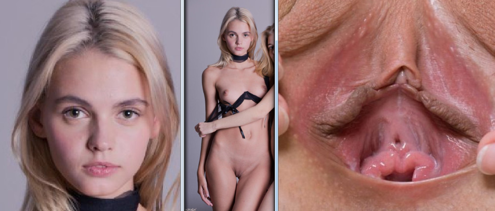 Elena N opens her vagina 2