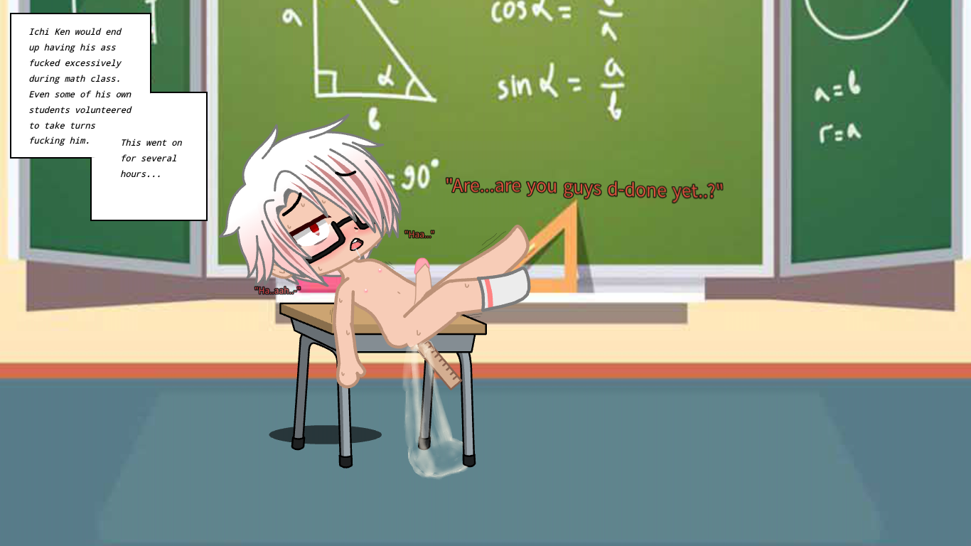 [Gacha] Ichi, The Classroom's Cum Dumpster