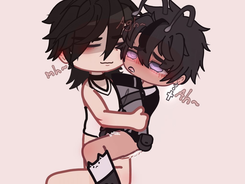 Two best friends fuck  Gacha gay