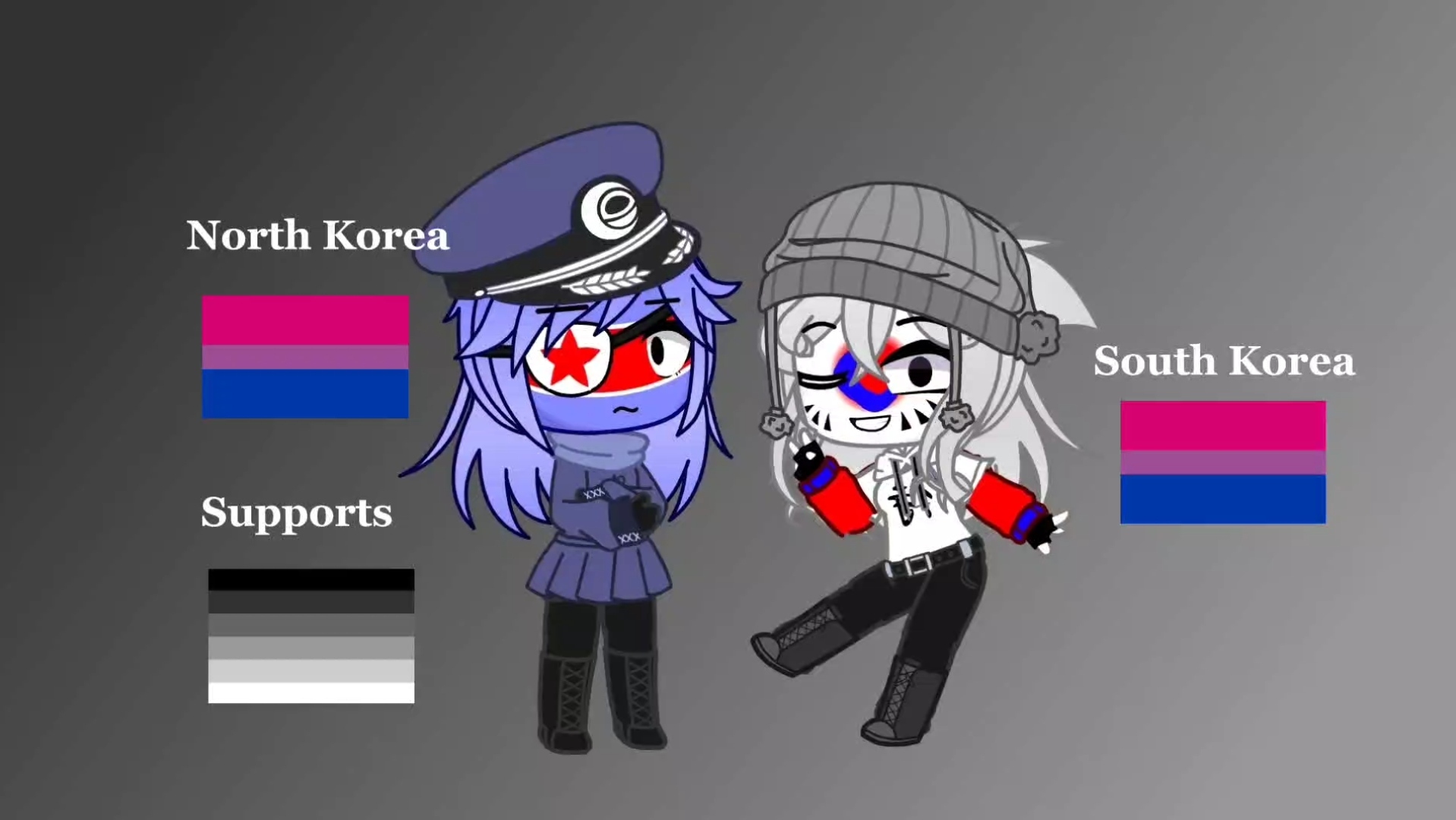 North and South Korea