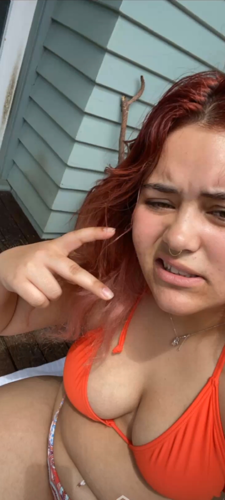 hot girl in bikini with big tits