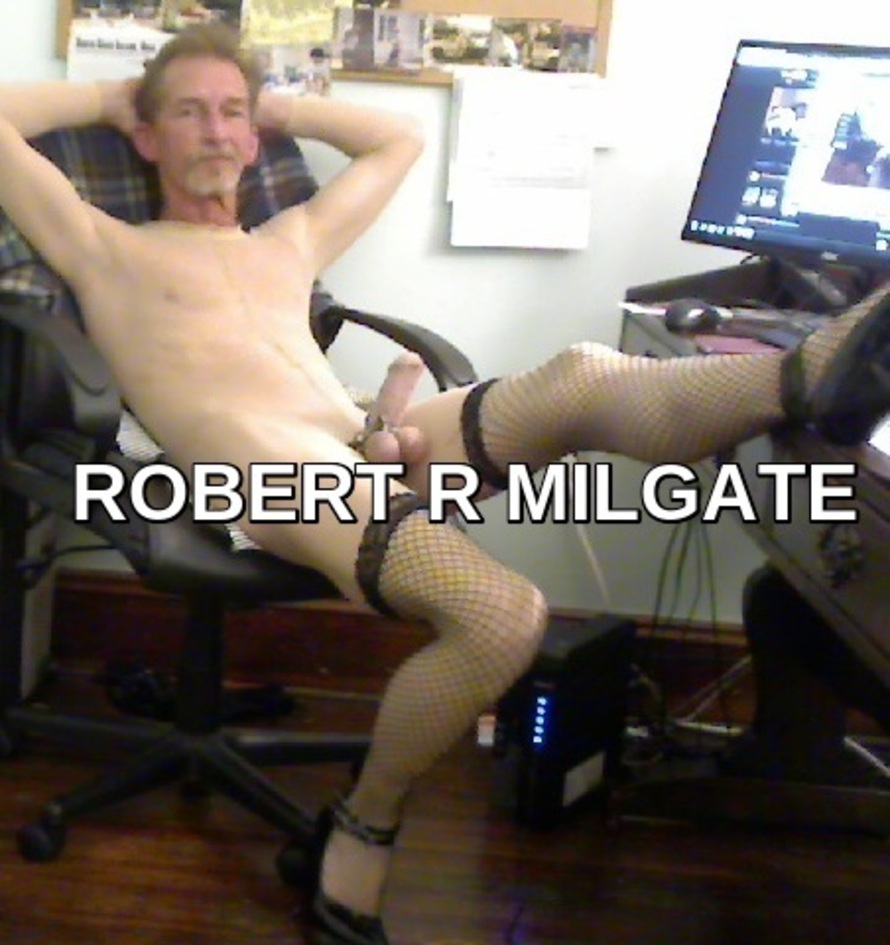 ROBERT RICHARD MILGATE PENIS CUFFS AND A SHEER BODYSTOCKING