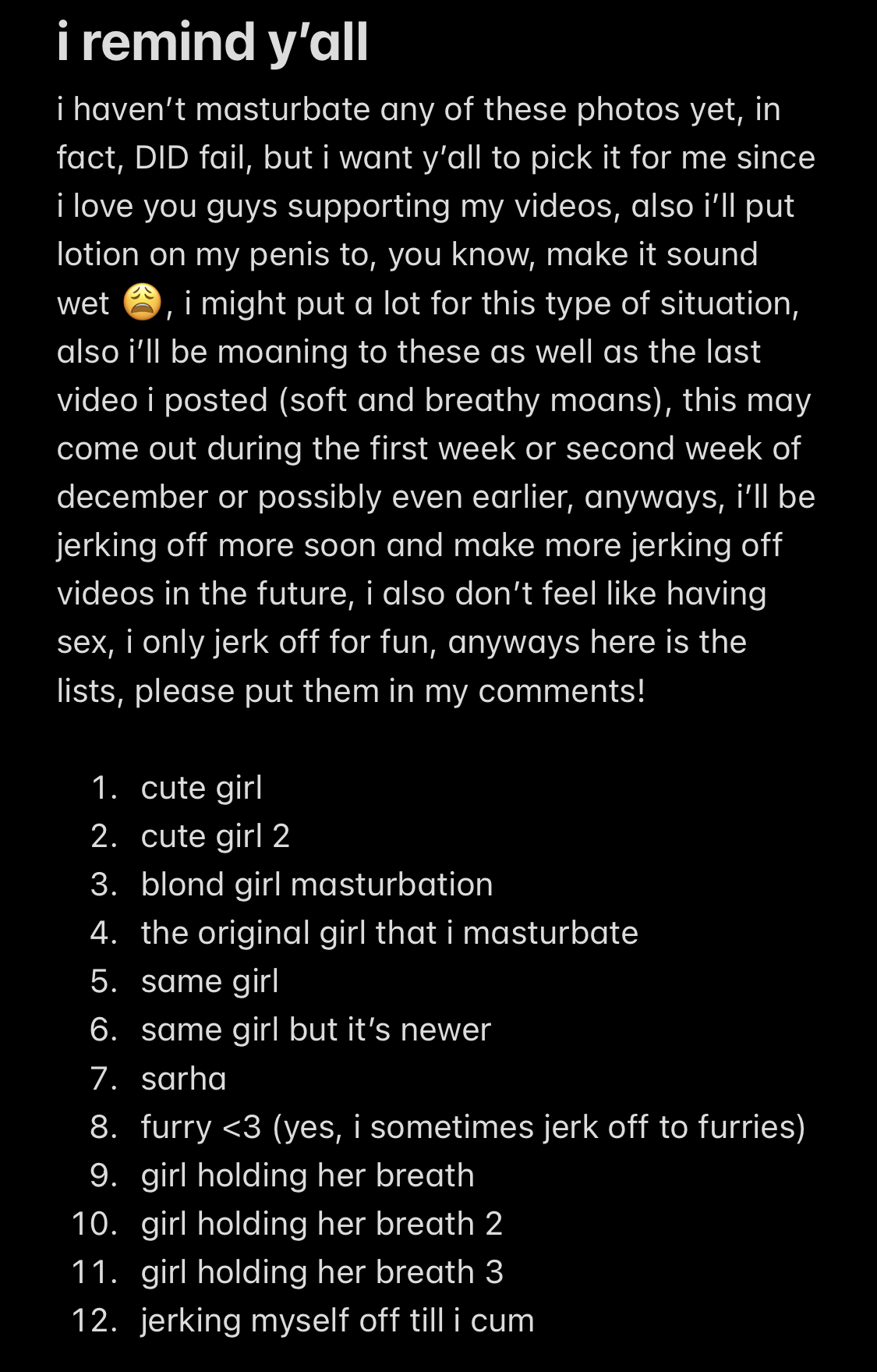 i failed nnn, look at these photos!