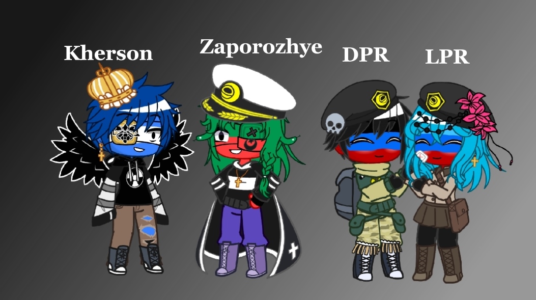 Kherson, Zaporozhye, DPR & LPR