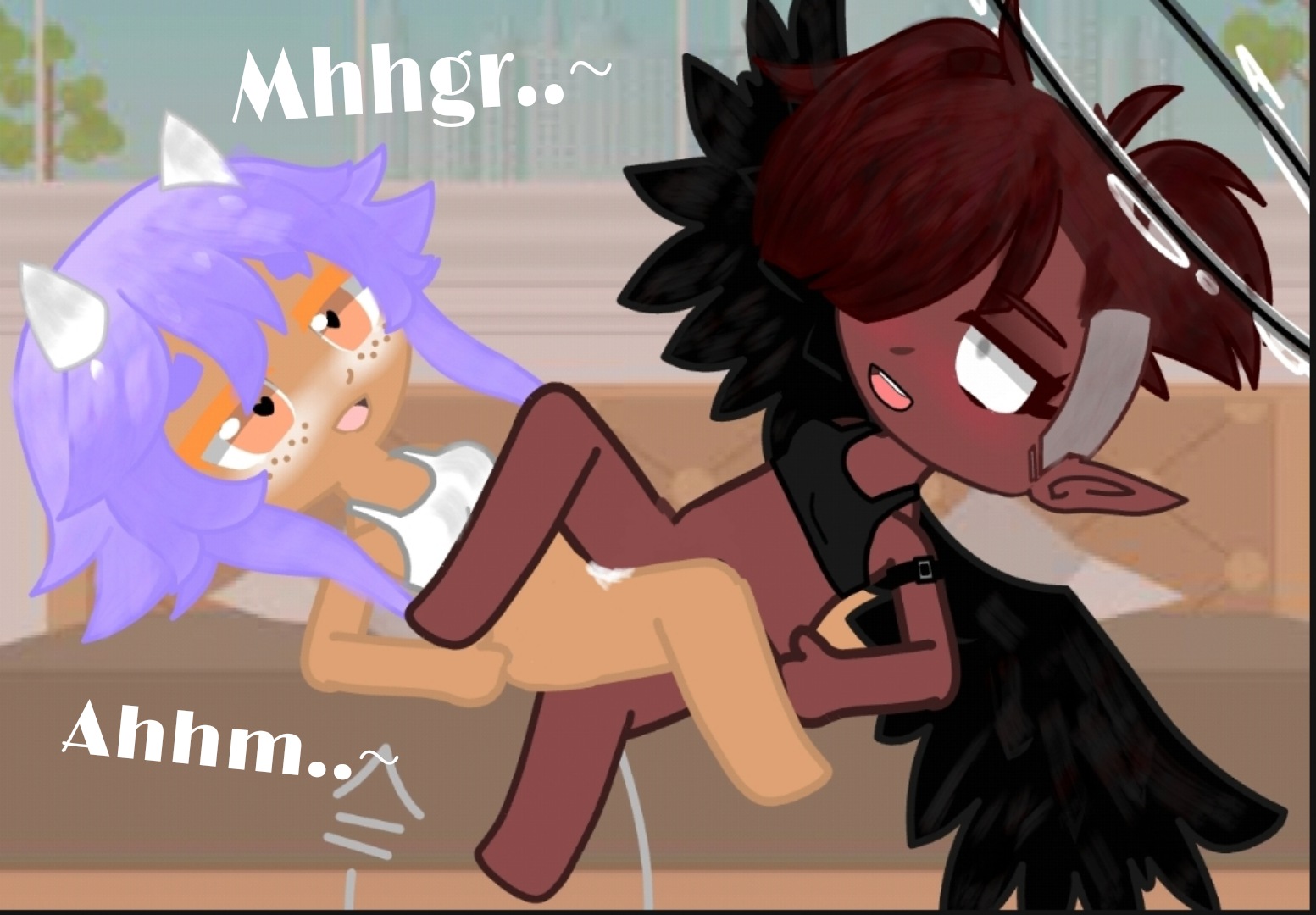 {Sex request for Emilya_Gacha}{Demon : kia}{lesbian}