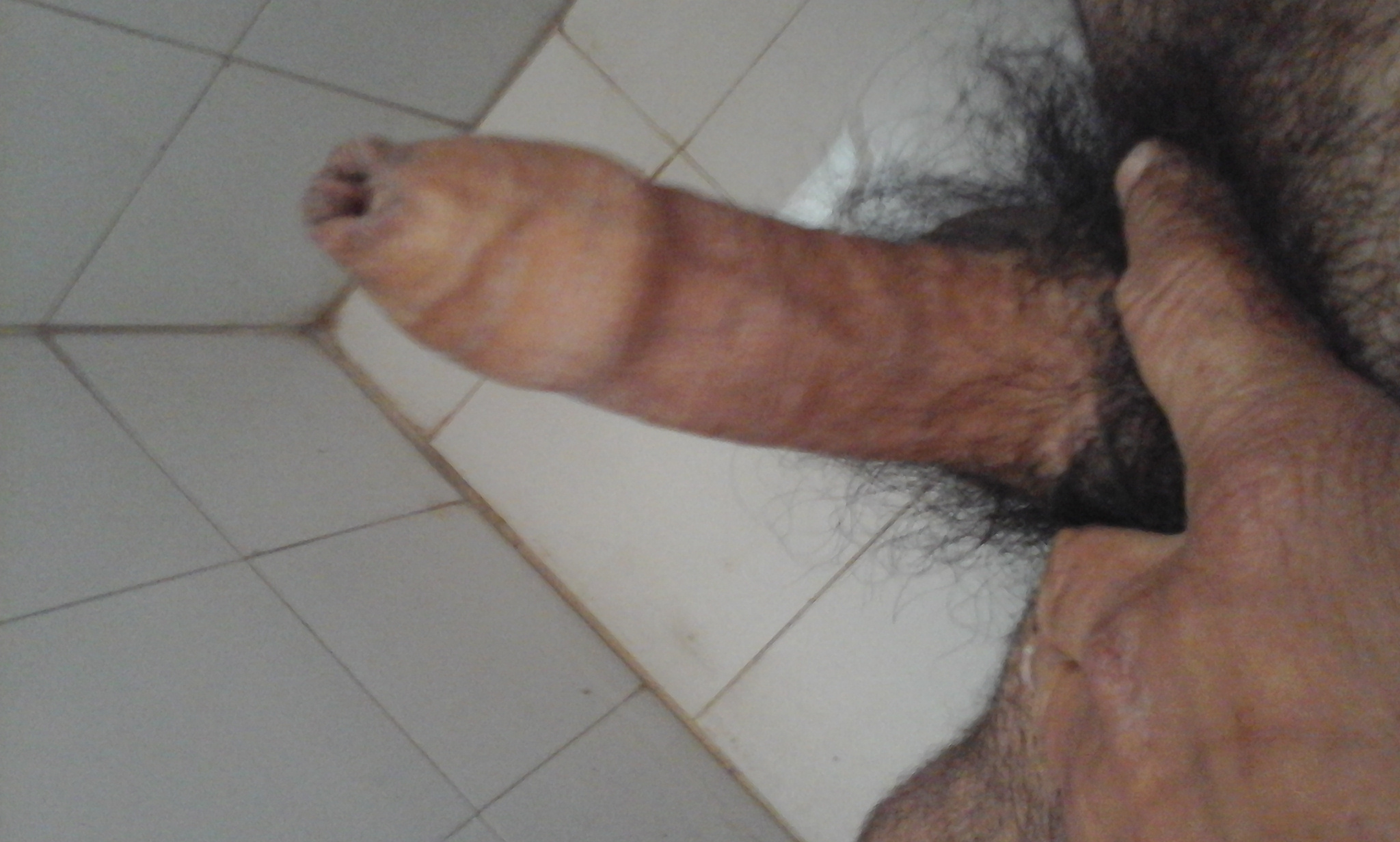 Indian middle age man show his pennis