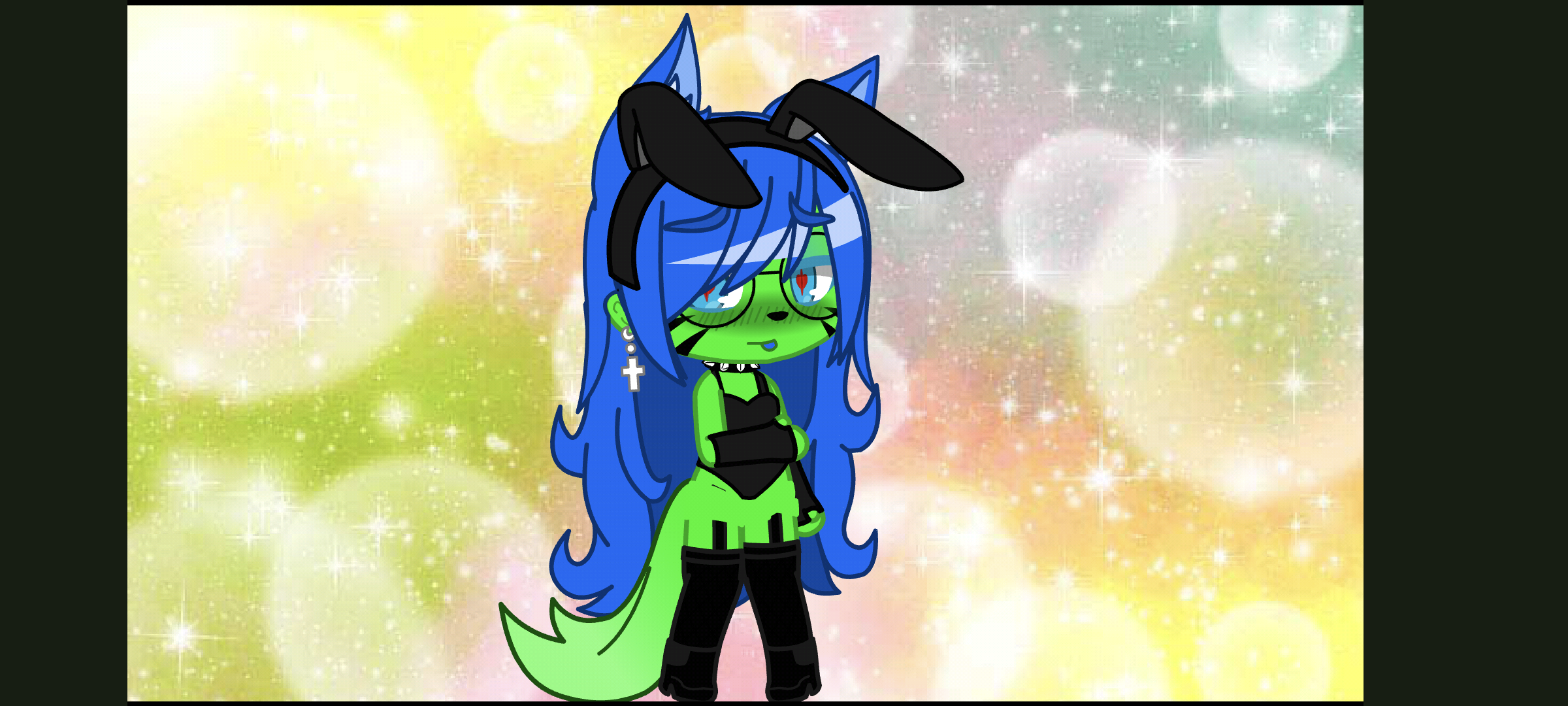 Me 8n a bunny outfit ;3