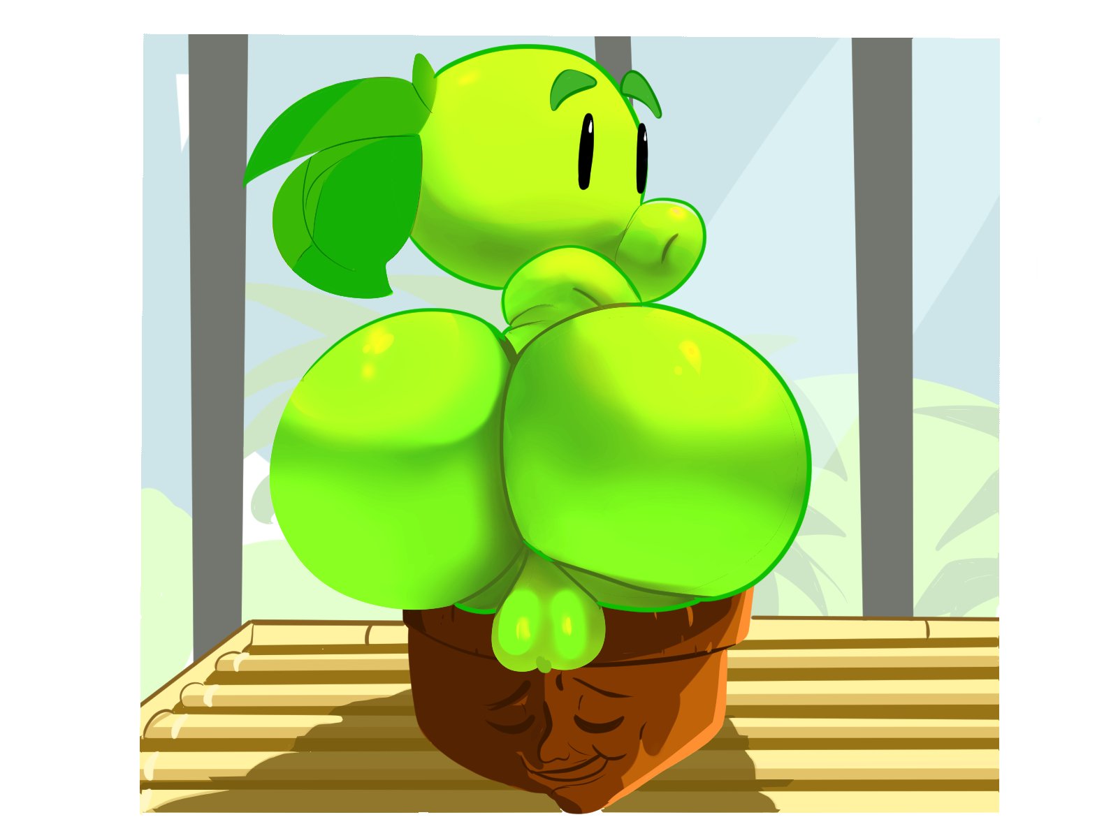 Peashooter R34 (Rule 34)