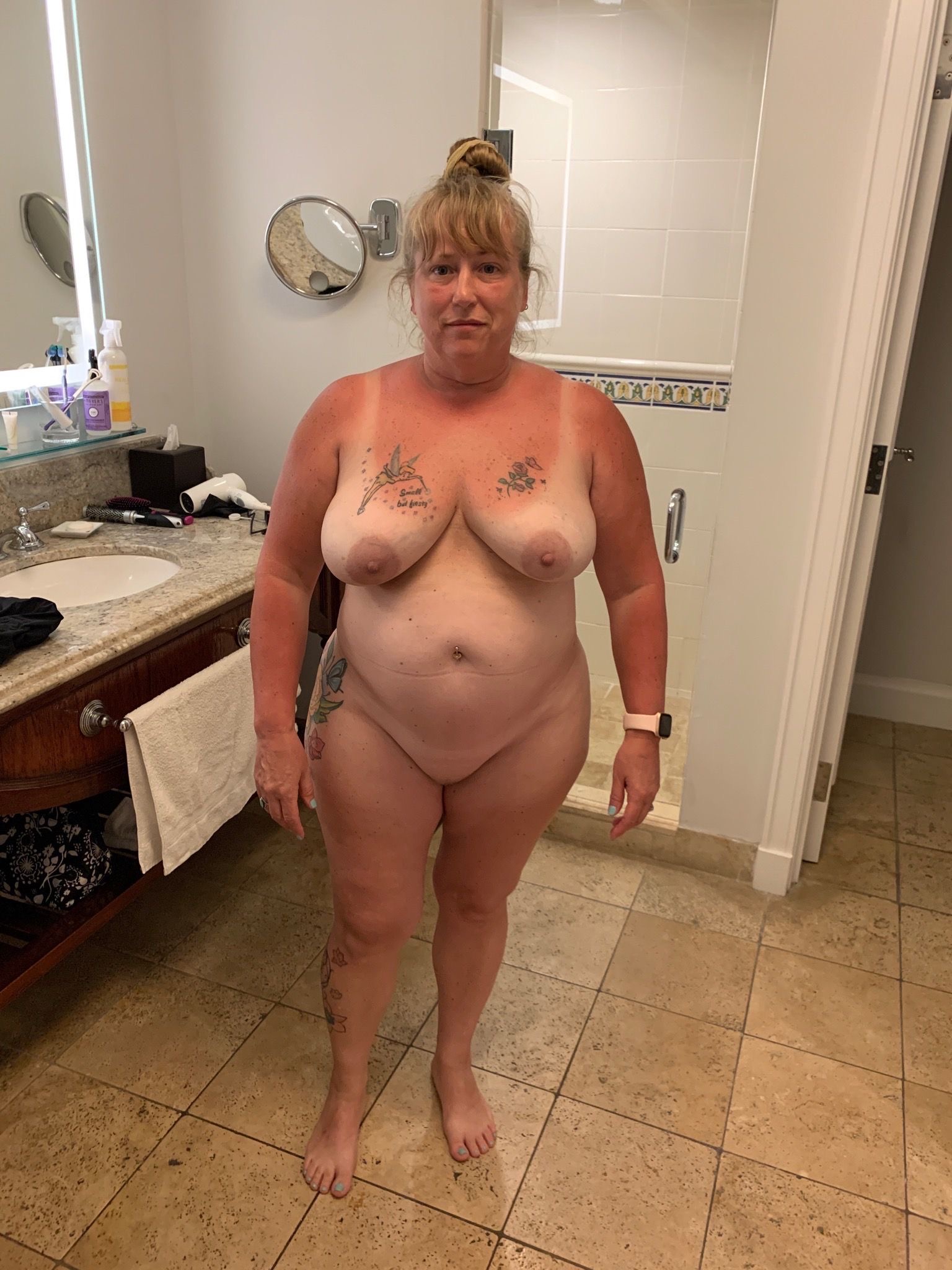 More Tattooed bbw milf