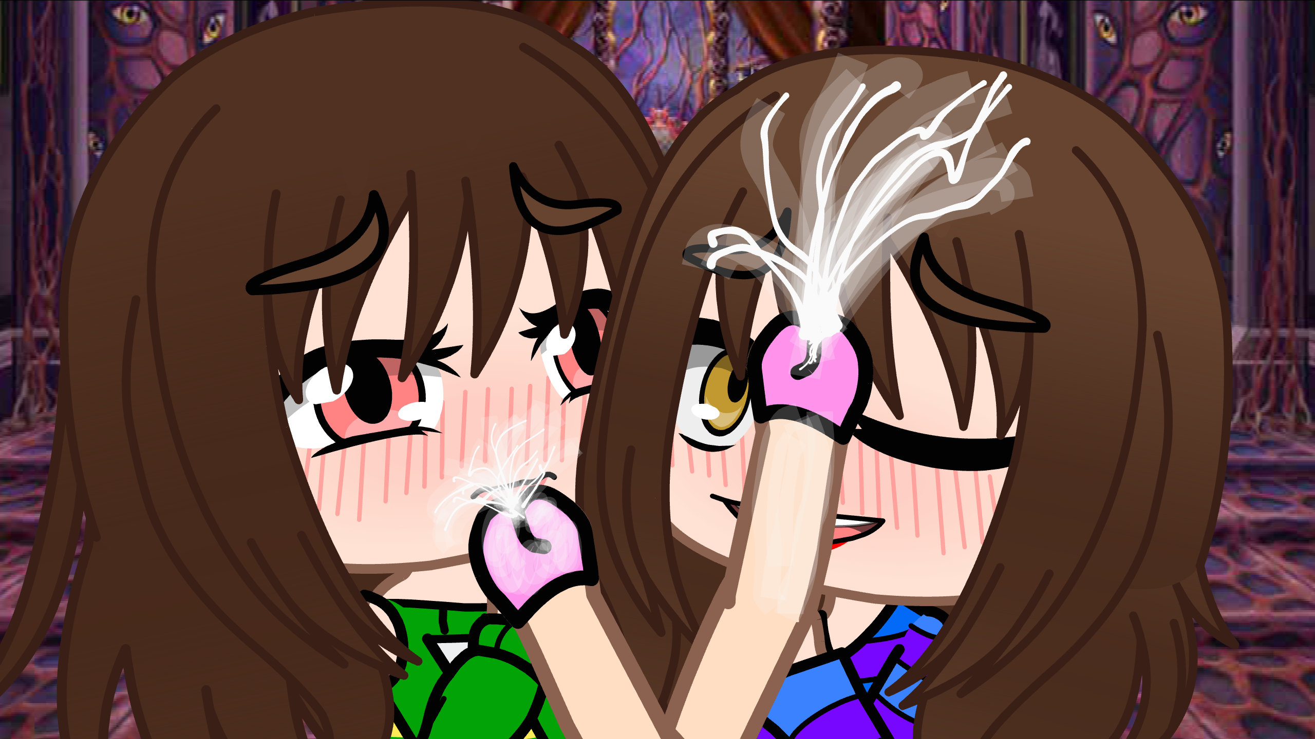 Chars and frisk blowjob Redone