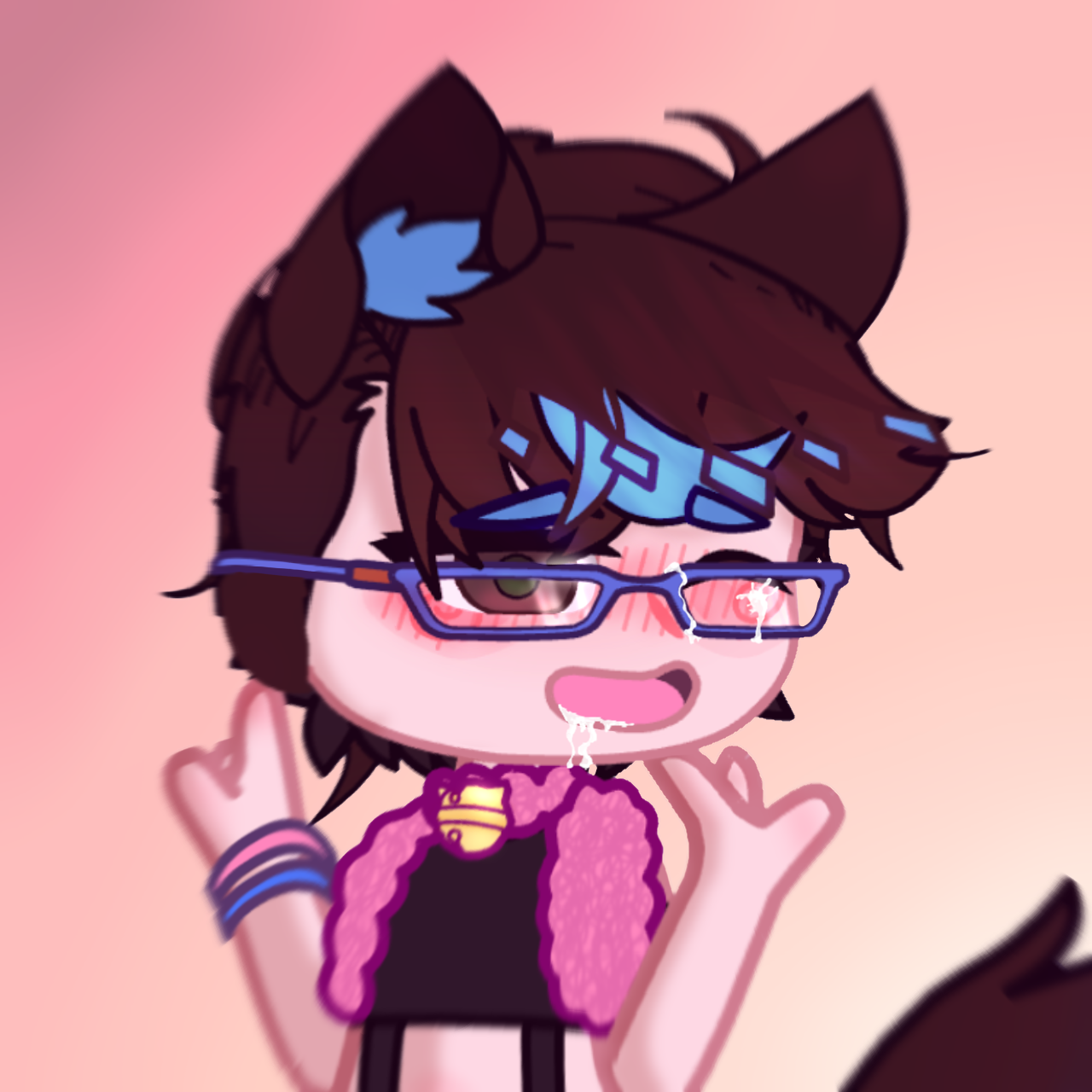 Ya can’t just cum on my glasses bro :/