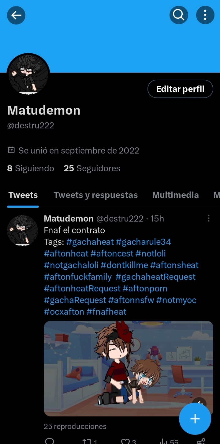 Mi Twitter hay se subieran los capítulos
