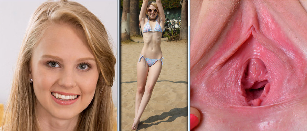 Lily Rader opens her vagina 3