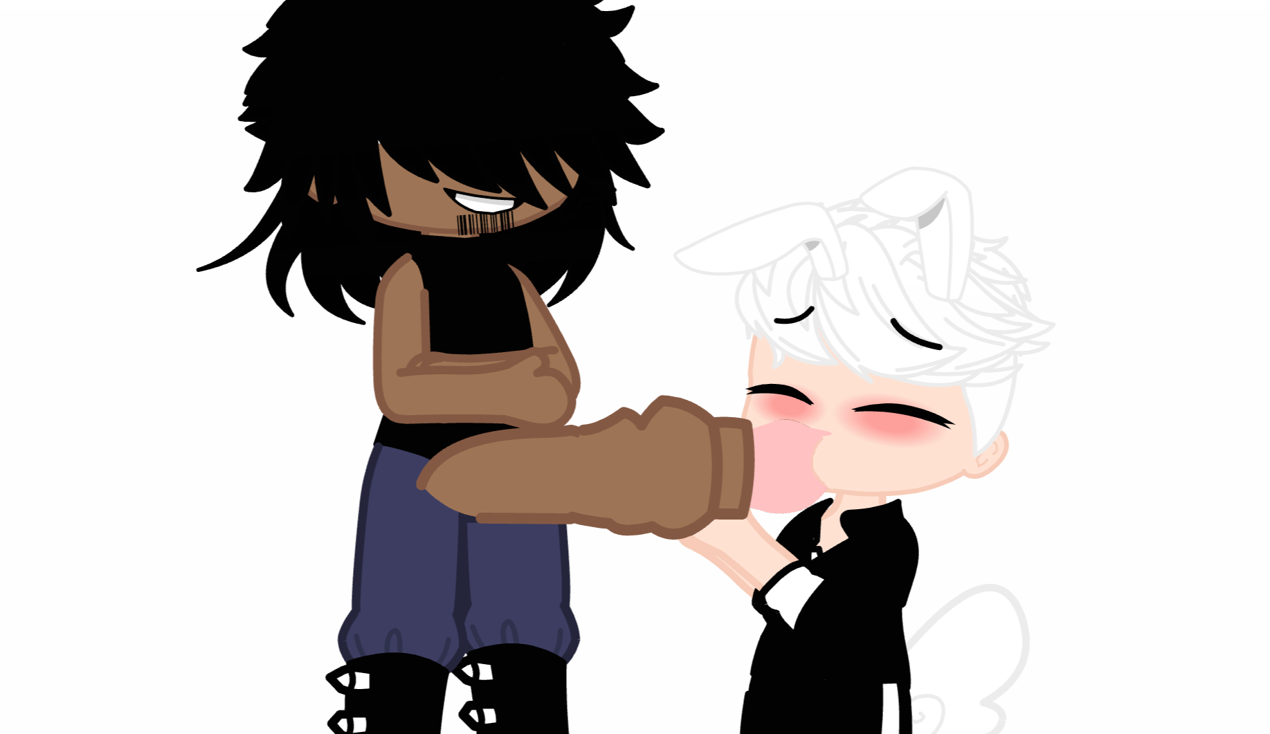 Inyo gives blowjob after being caught “practicing”