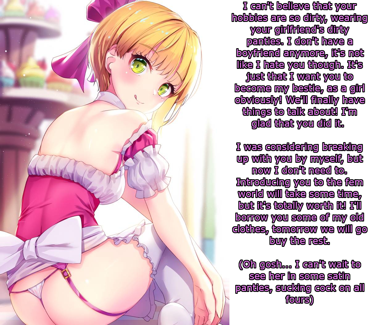 Feminization Hentai (Captions)