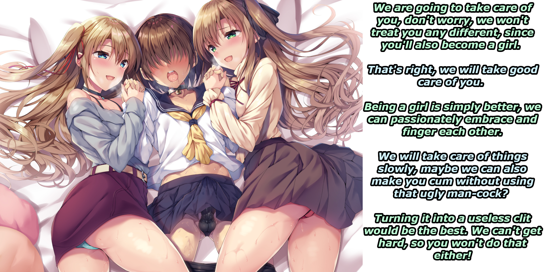 Feminization Hentai (Captions)