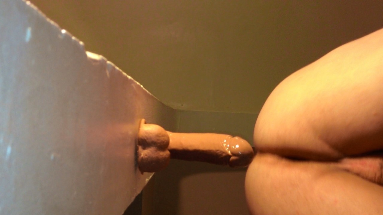 Wall Dildo Anal Play