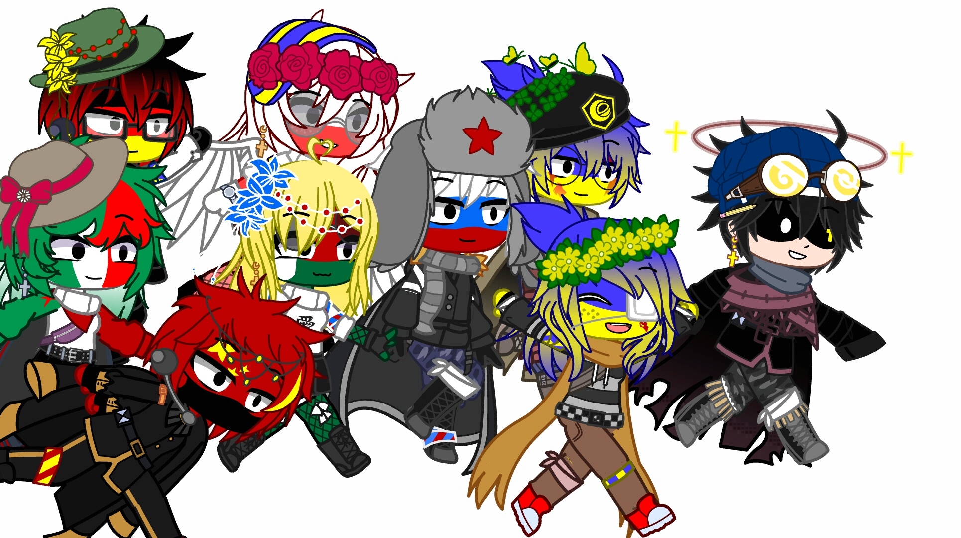 New Revolution! Countryhumans We're back!