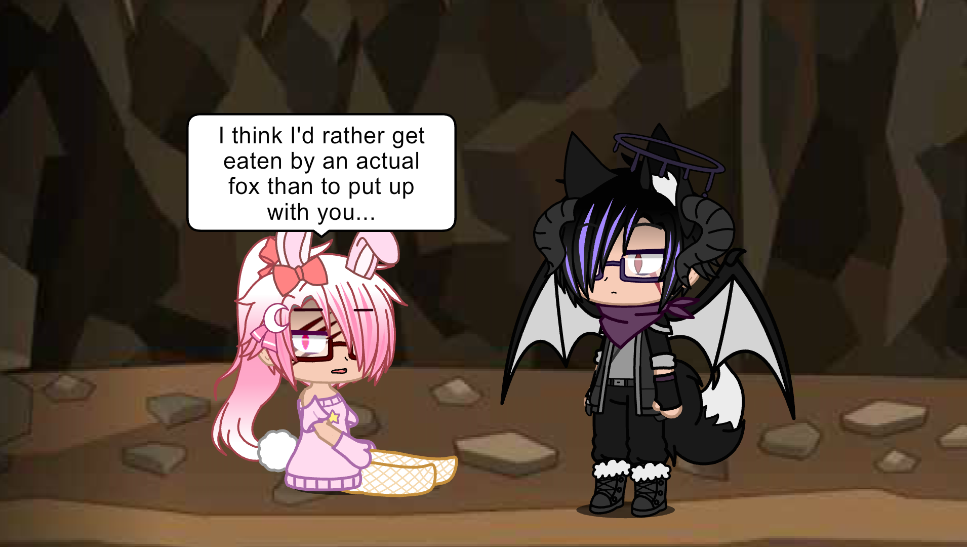 [Gacha 18+ Comic] The Fox and the Hare