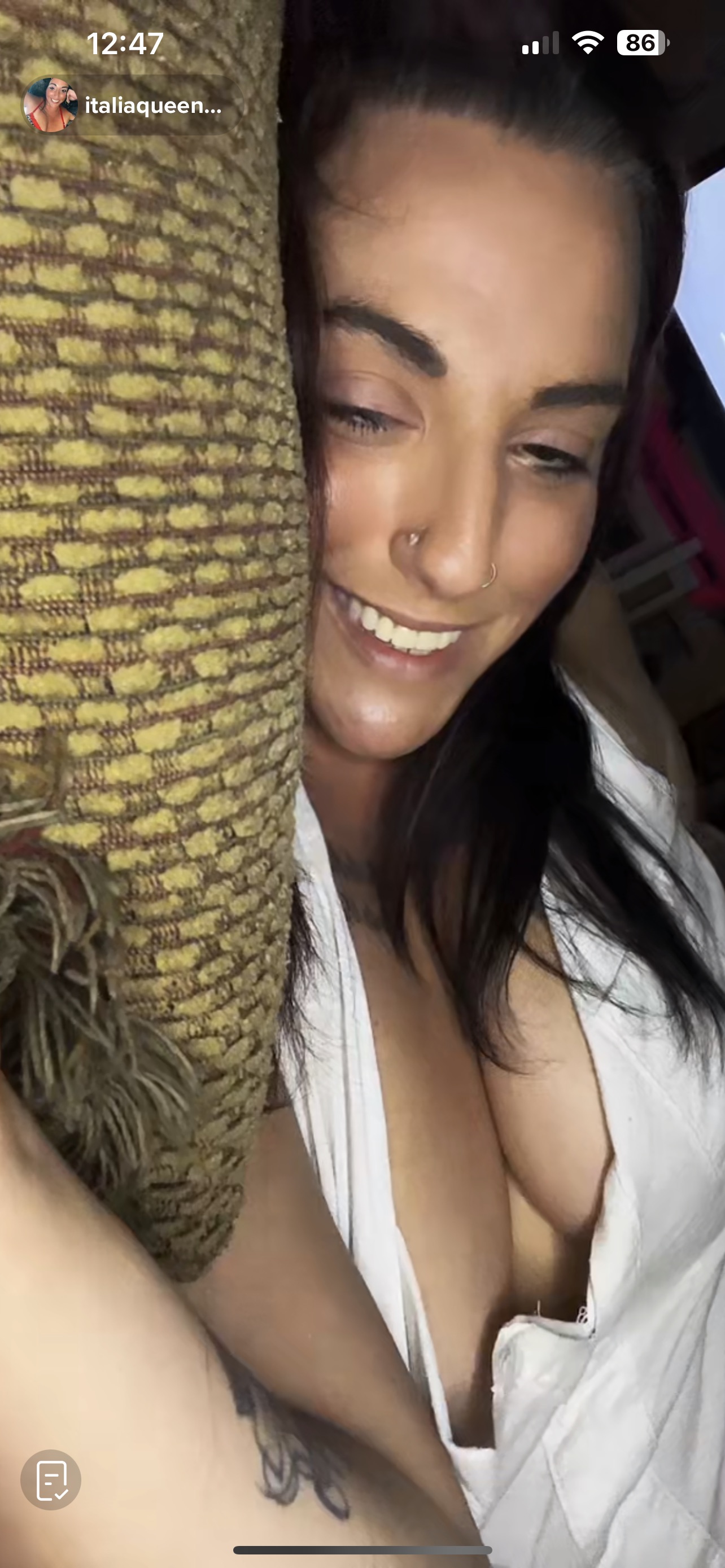 TikTok titties inc Wednesday chick