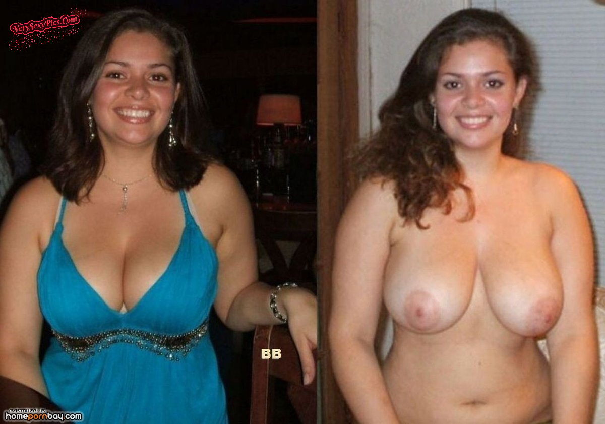 DRESSED/UNDRESSED Sweet Ladys With Big Round Juicy Boobs