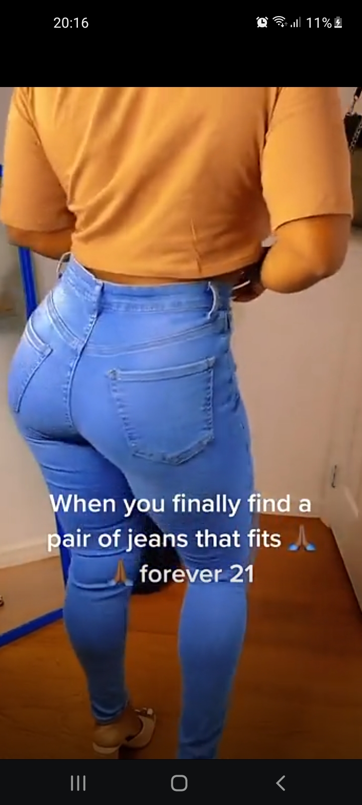 Ass in jeans blowjob anal cum