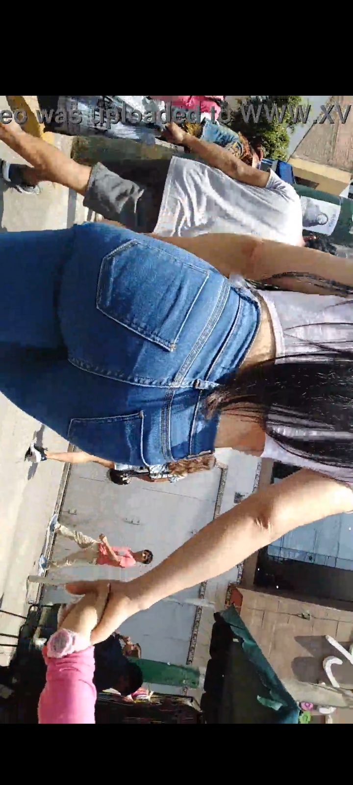 Ass in jeans blowjob anal cum