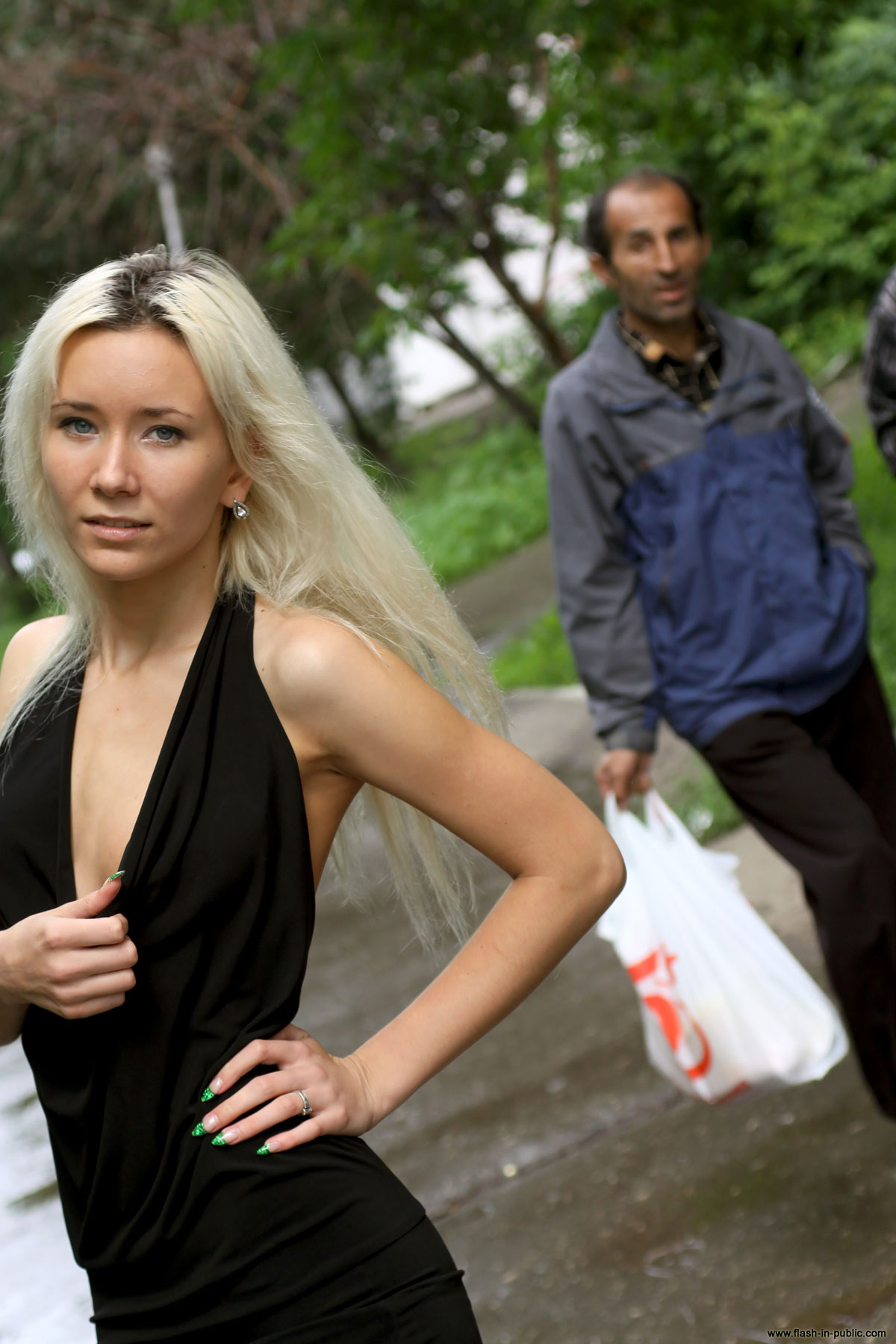 Flash in public - Anastasia S