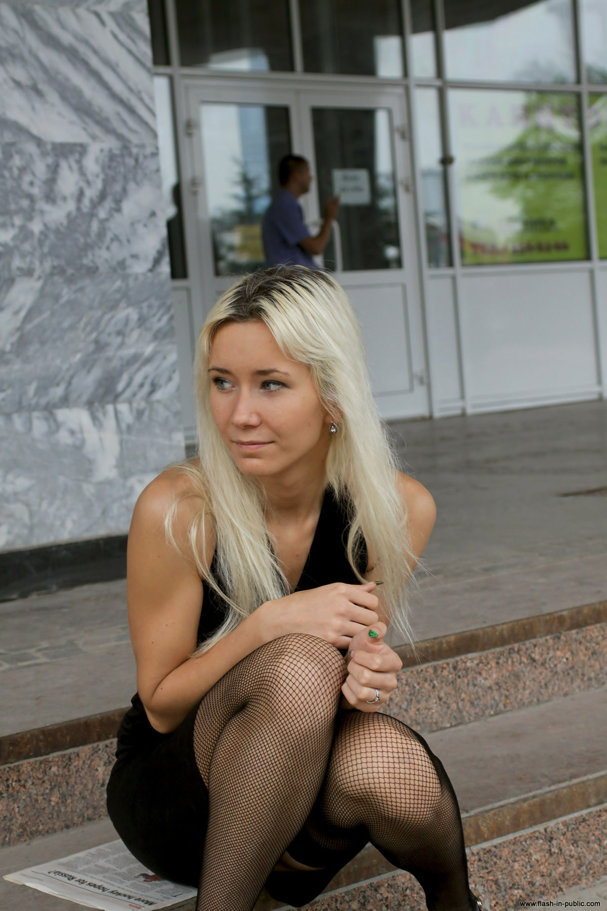 Flash in public - Anastasia S