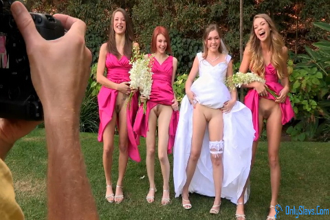 Hot Slavic Brides Dressed and Undressed