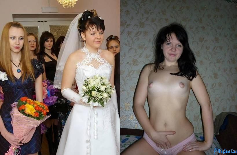 Hot Slavic Brides Dressed and Undressed