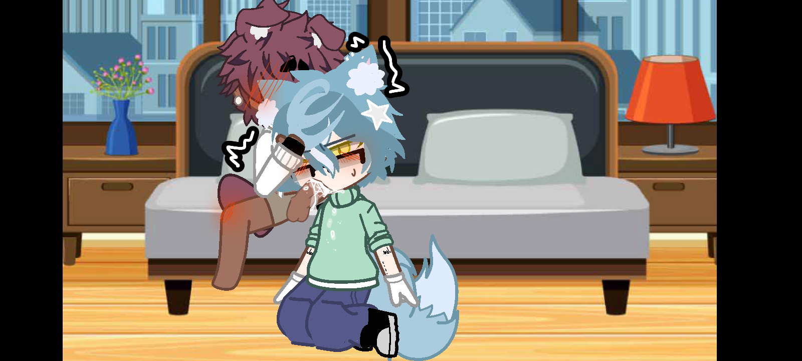 My friend Nikolas touching himself!~ (Gacha)