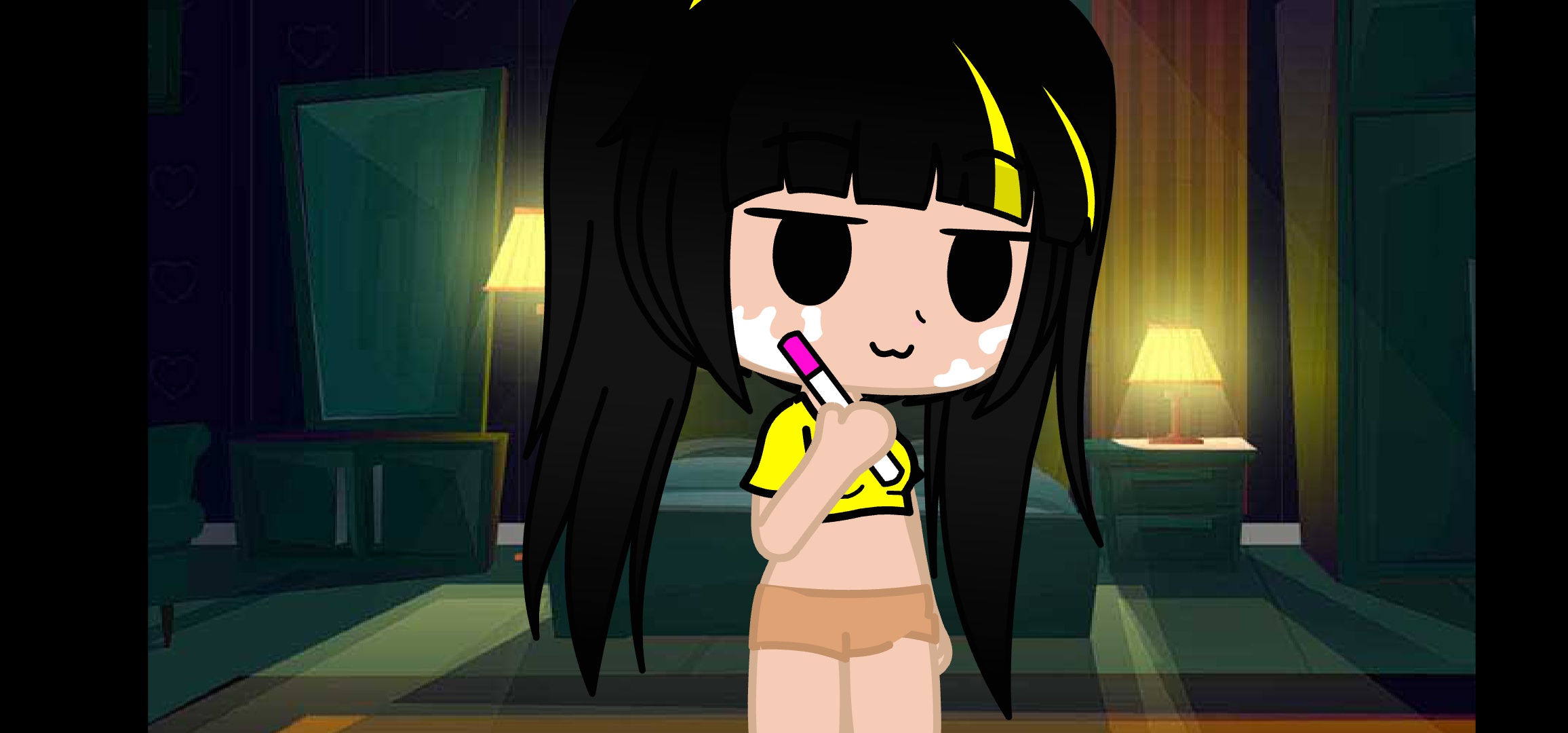 The commet on the video: Cassidy and charlie/charlotte fucks