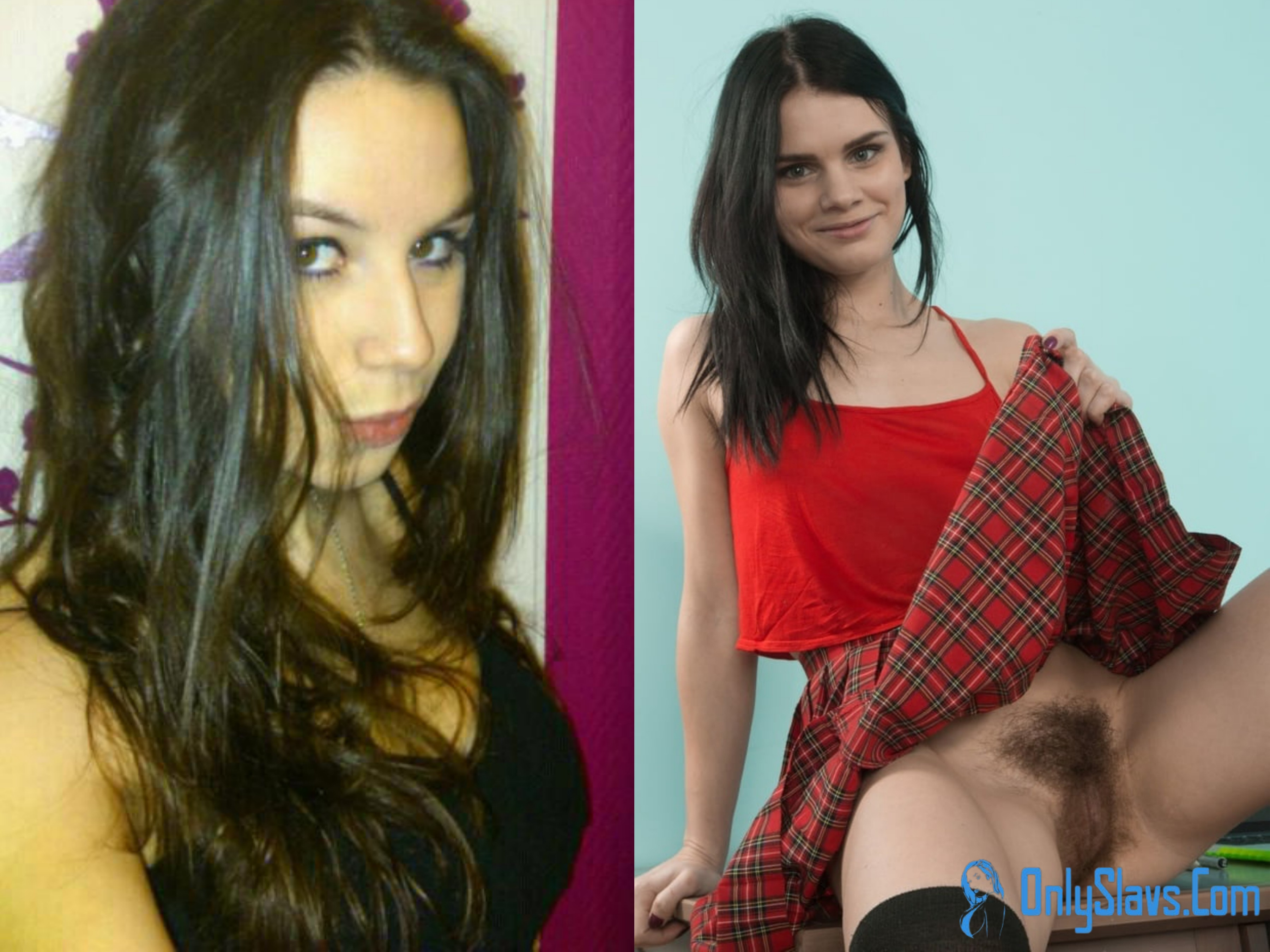 Hot Ukrainian and Russian Slavic Girls Dressed and Undressed