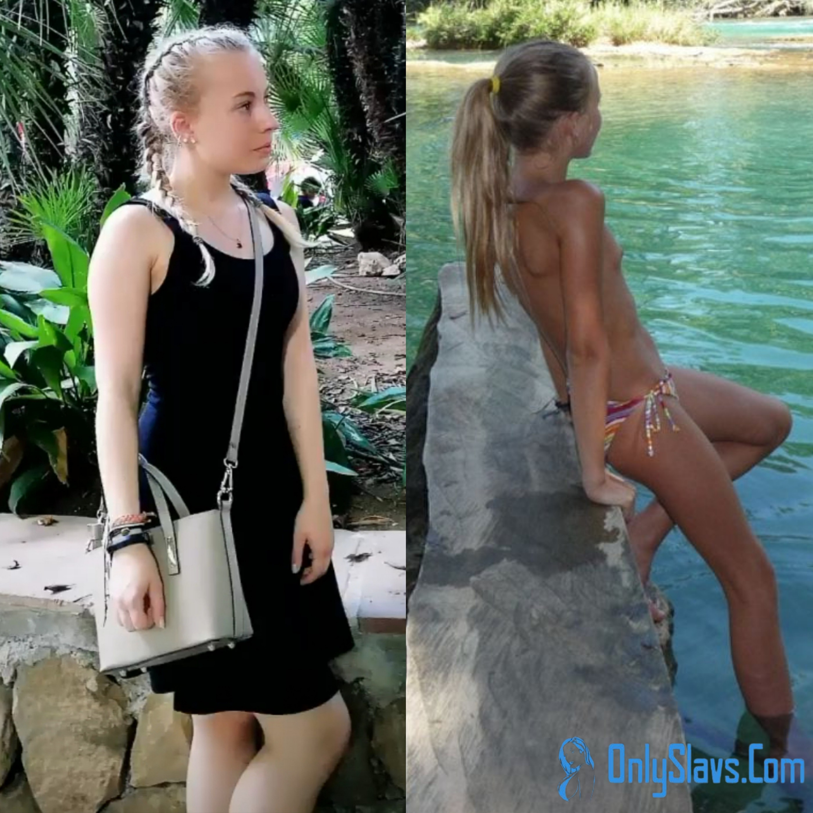 Hot Ukrainian and Russian Slavic Girls Dressed and Undressed